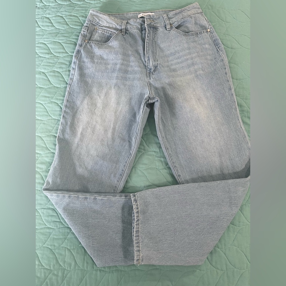 D. Jeans Women's Light Blue Denim Pants